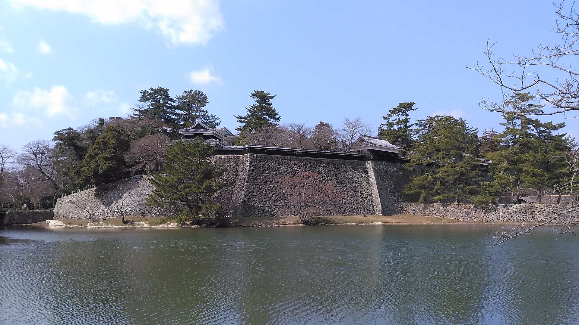松江城お堀